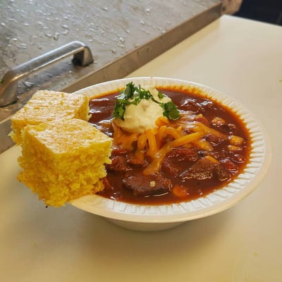 Smoked Brisket Chili - a special that will return to many people's excitement once it gets colder