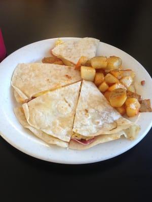 $4 breakfast quesadilla