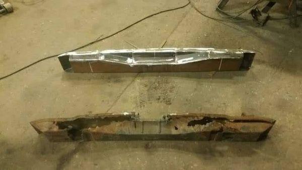 Fabricated bumper