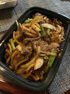 Mongolian beef