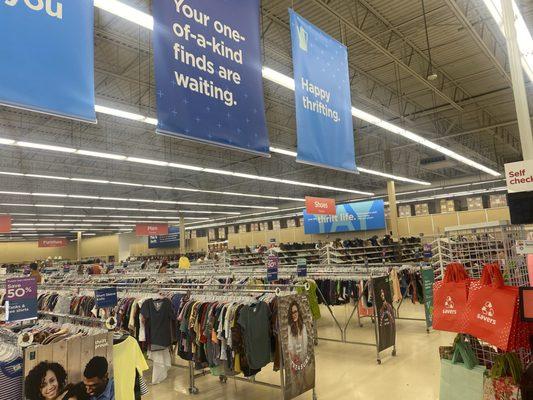 Inside Savers in Rocky River on Center Ridge Road-- Saturday afternoon, 13 July 2024