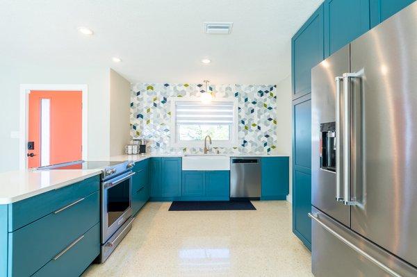 1960s Coastal Kitchen and Full Renovation