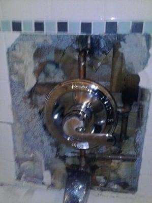 Shower valve replacement