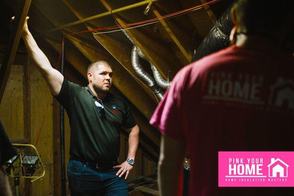 Our team specializes in retrofitting which means whatever state your attic is in, we take care of it for you