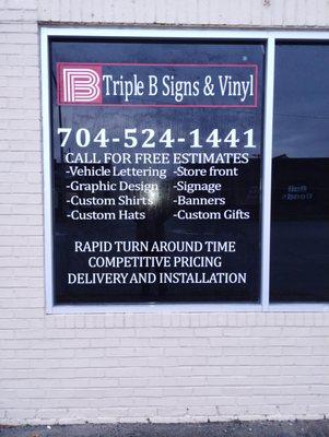 Triple B Signs & Vinyl