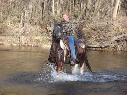 Crossing the Current River