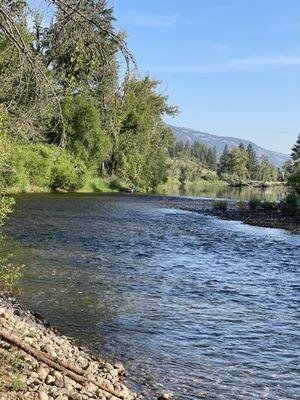 Kettle River in Curlew, WA