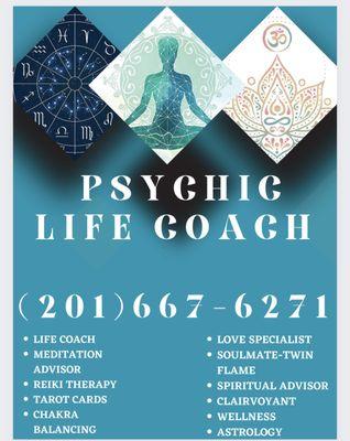 Psychic life coach, and Love specialist of Franklin Lakes, New Jersey