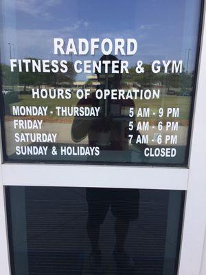 Gym hours