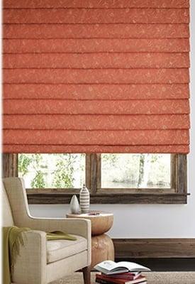 Hunter Douglas Vignette fabric roman shades in Carlsbad, San Diego, Encinatas, Temecula, Poway, Camp Pendleton, Del Mar, CA