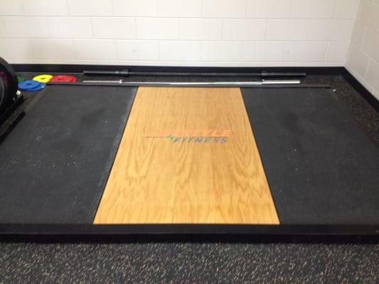 Olympic Weightlifting Platform