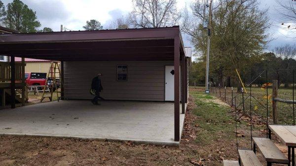 Custom patio cover