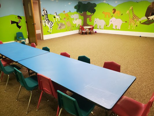 Elementary ministry room