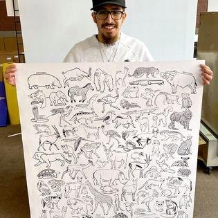 Giant Coloring Pages