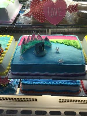 Frozen themed cakes @ Carousel Bakery, Sweetwater