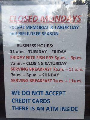 Business hours