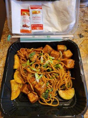 Stir Fry Crispy Tofu