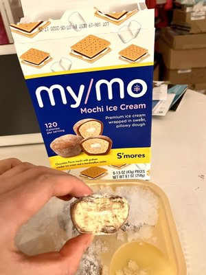 Gimme S'mores Mochi Ice Cream!