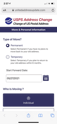 Address change scam run by Mr. David Stewart who also runs and operates this company. My credit card was charged by this companies address.