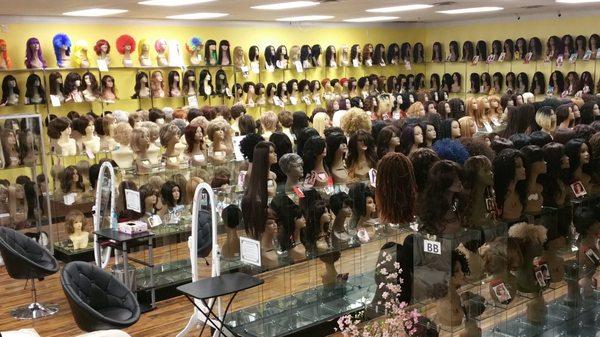 Wig Section - over 900 wig styles