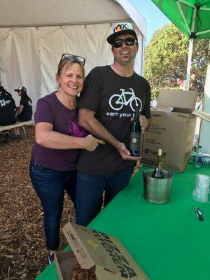 Matt & Kathy at Sea Otter Classic