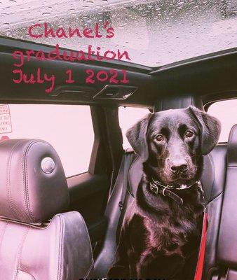 Chanel's graduation July 1, 2021