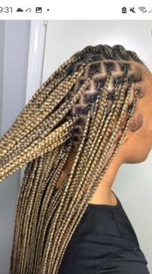 Knotless braids