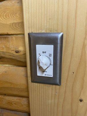 Light timer switch