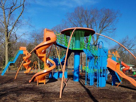 playground equipment galore!