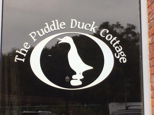 Come visit The Puddle Duck Cottage offering whimsical merchandise and always a discount!