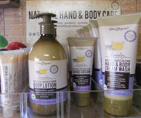 Natural hand and body creams make great gifts!!