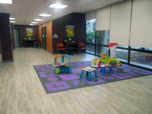 Silver Spring Clinic treatment and play area