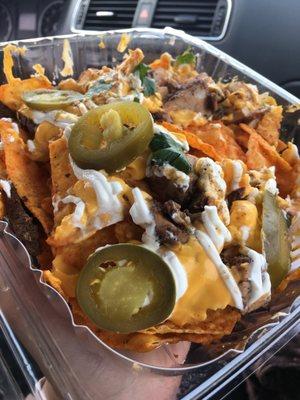 Jerk Chicken Nachos