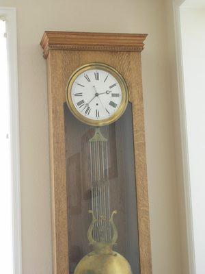 Oak Regulator Clock