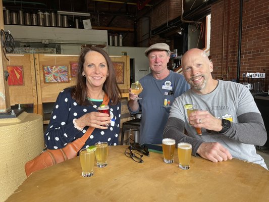 These lovely guests thoroughly enjoyed pre-prohibition ginger beer. Let us tell you all about it and bring you to enjoy some too!