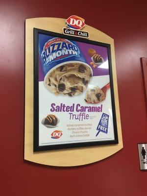 Salted Caramel Truffle Blizzard