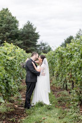 Wedding at Black Star Farms winery in Suttons Bay, MI