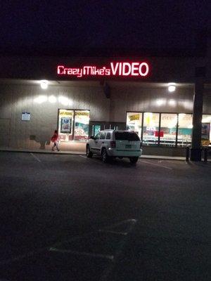 Not very often you see a video store!!