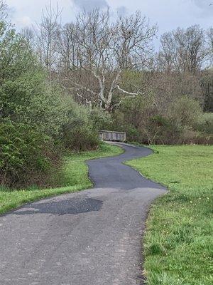 Hiker/walker friendly.