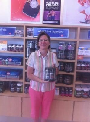 Lost 23 pounds with our CTS weight loss kit!