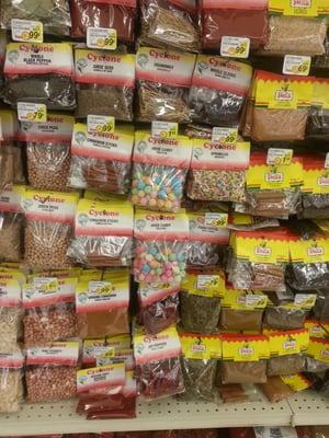 Candy among the spices.. only at fiesta :-)