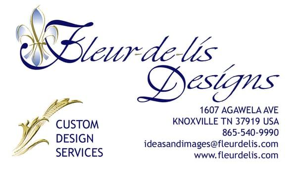 Fleur-de-lis Designs
Custom Crests and Design Services