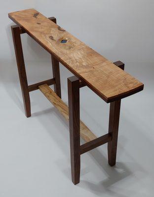 Point of View Maple table by Gary Leake