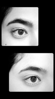 lash lift - brow shaping