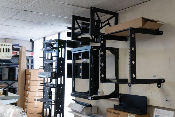 Network racks and accessories