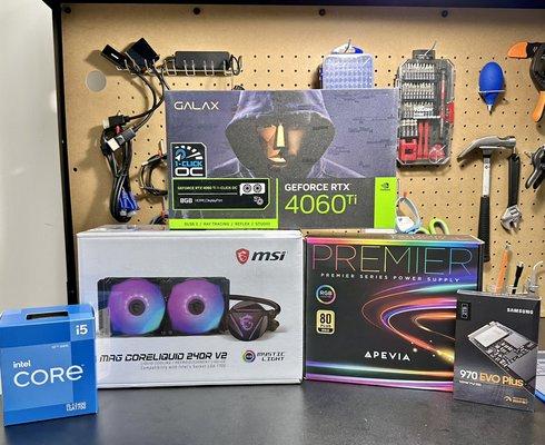 Custom PC Gaming build we are starting today!