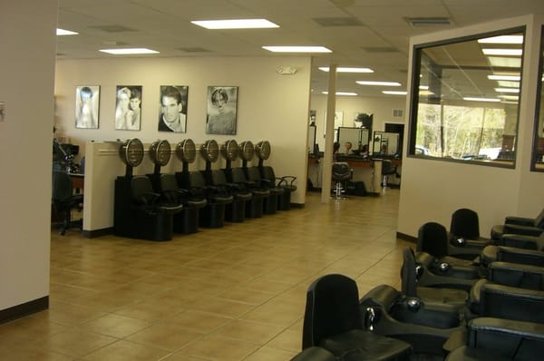 Our Dryer and Pedicure areas