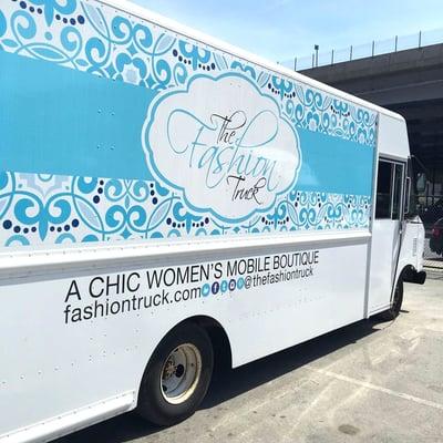 Brand Development, Design and Truck Graphics for The Fashion Truck (fashiontruck.com)