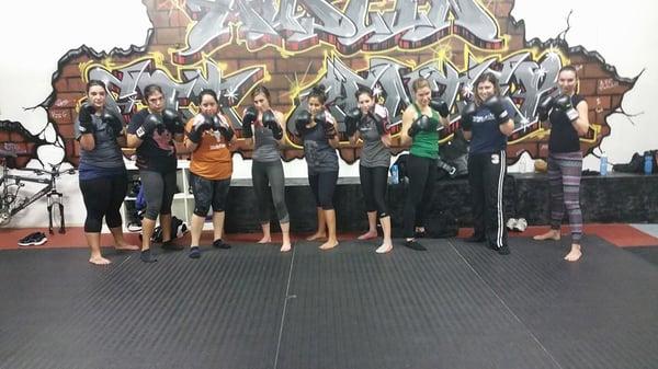 Kickboxing Monday Nights, Wednesday nights, and Saturday morning