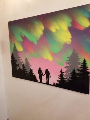 Love this northern lights piece